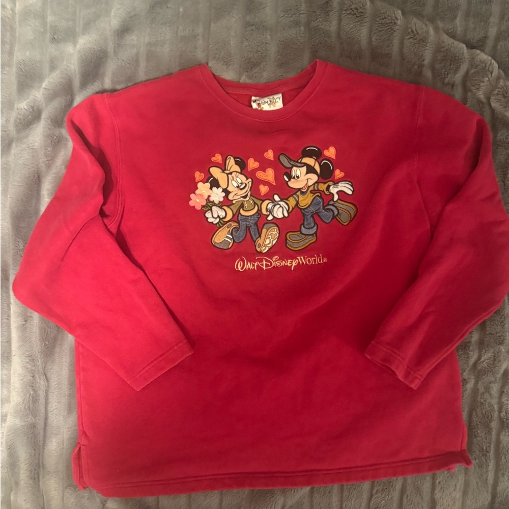 disney world crewneck valentines day